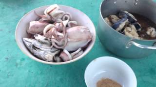 Fishing with fishermen at south Phu Quoc island [upl. by Sibell440]