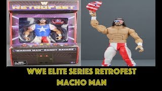 WWE Elite Series Retrofest quotMacho Manquot Randy Savage Figure Review [upl. by Eemyaj556]