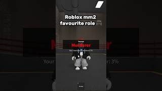 what is your favourite role in roblox mystery murderer 2 robloxmm2 mm2funny [upl. by Lienaj]