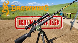 Browning AB3 Stalker Long Range Bolt Action Rifle Review [upl. by Rabelais261]