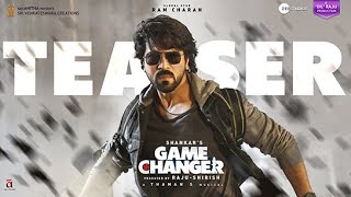 Game Changer Teaser  4K   Ram Charan  Kiara Advani  Shankar  Dil Raju  Shirish  Zee Studios [upl. by Nolitta200]