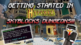 The ULTIMATE GUIDE For Getting Started In DUNGEONS In HYPIXEL SKYBLOCK [upl. by Decker]