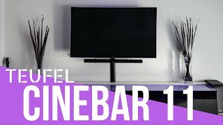 Teufel Cinebar 11 Review  DEUTSCH  Techcheck [upl. by Auqinahs746]