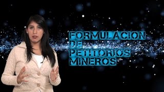 Formulación de petitorio minero [upl. by Levram]