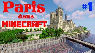 PARIS dans Minecraft 1  Présentation  Louvre Est [upl. by Maddalena]