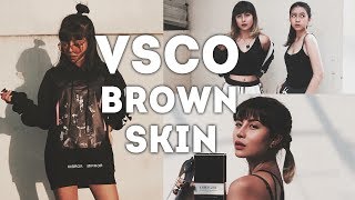 Cara Edit Kulit Kecoklatan ala Selebgram di VSCO  Tutorial [upl. by Wald]