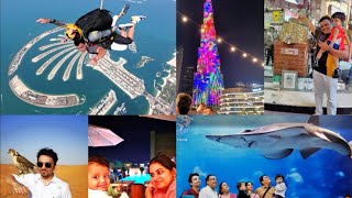 Dubai Part1 Tour Guide Things to do Hindi Visa Hotel Key Attractions Vat refund Souvenir cost [upl. by Reagen444]