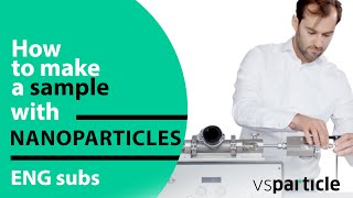 How to make a sample with nanoparticles ENG subs [upl. by Eceinaj]