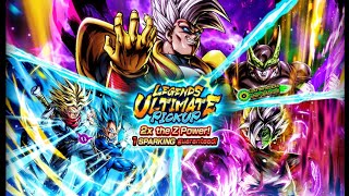 3000 CC LEGENDS ULTIMATE PICKUP BANNER SUMMONS INSANE LUCK Dragon Ball Legends [upl. by Kristian]