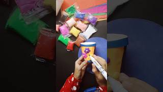 Cute disposal glass craft idea shortdisposalcraftyoutubeshort [upl. by Umberto]