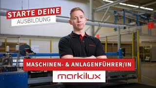 Ausbildung bei markilux  Maschinen amp Anlagenführerin Textil [upl. by Vod]