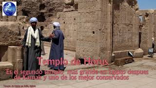 Templo de Horus Edfu Egipto  recorrido interior [upl. by Einnaej]