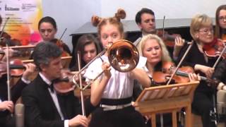 DCimarosa Concerto for oboe and strings TROMBON [upl. by Jarrid]