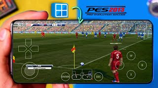 Pes 2013 Winlator V8  Pes 2013 Android Gameplay HD Graphics [upl. by Naxela]