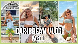 CARIBBEAN CRUISE VLOG  SAINT THOMAS amp ANTIGUA  PART 1 [upl. by Campney390]