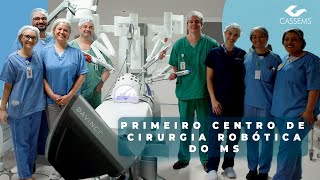 Cirurgia Robótica no Hospital Cassems de Campo Grande [upl. by Modeerf35]