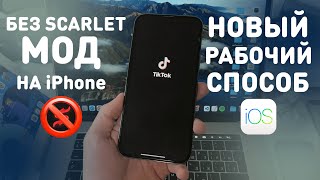 КАК СКАЧАТЬ НОВЫЙ ТИК ТОК НА АЙФОН  СКАЧАТЬ TikTok БЕЗ Scarlet  КАК СМОТРЕТЬ И ВЫКЛАДЫВАТЬ ВИДЕО [upl. by Atilemrac]