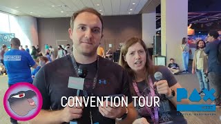 PAX West 2024 Tour Part 1 Show Floor [upl. by Naujej985]