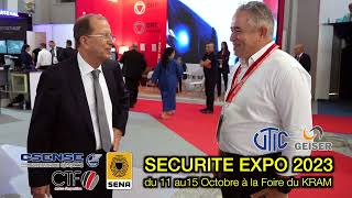 salon Securite Expo North Africa quotSENA 2023quot Foire du Kram Tunis [upl. by Svensen]