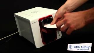 Evolis Zenius ID Card Printer  Advanced Printhead Cleaning PART 1  DBC Group Ireland [upl. by Leandre]