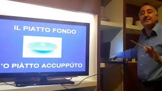 002  LEZIONE DI NAPOLETANO n2  gli utensili da cucina a cura di Davide Brandi [upl. by Eachern]