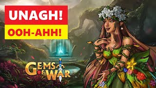 Gems of War Underspire High Power Best Fast No Mythic Team [upl. by Ferna]