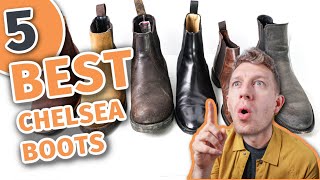 5 BEST CHELSEA BOOTS for MEN  BootSpy [upl. by Irvin]