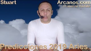 PREDICCIONES 2019 PARA ARIES DE ARCANOSCOM [upl. by Llejk]