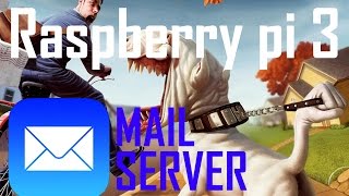 PERFECT LITTLE HOME SERVER Raspberry Pi 3 PART 2  MAIL SERVER [upl. by Nnylear647]