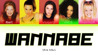 Spice Girls  Wannabe Color Coded Lyrics [upl. by Ordnasela]