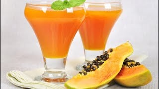 Licuado de papaya con limón para desintoxicar el estómago [upl. by Sung]