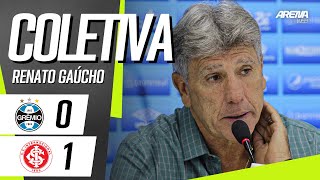 COLETIVA RENATO GAÚCHO  AO VIVO  Grêmio x Internacional  Brasileirão 2024 [upl. by Eelynnhoj]