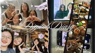 Digital diary  ep 1 food eats hanging with friends [upl. by Magna]