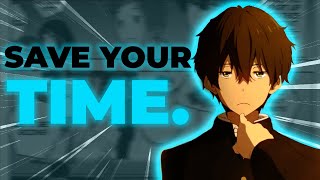 Be a GENIUS like Houtarou Oreki Hyouka Guide [upl. by Barbee955]