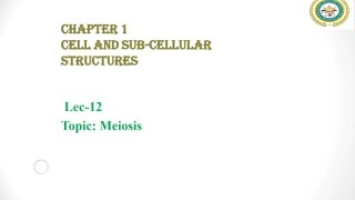 Meiosis Reduction division  Stages of Meiosis  Errors in Meiosis [upl. by Lucie]