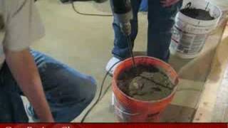 How to Mix Self Leveling Mortar Cement [upl. by Icnarf386]