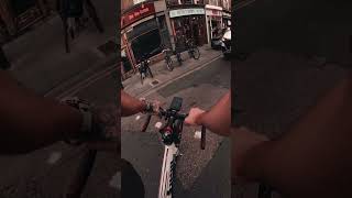 Brick Lane London  POV Fixed Gear Cycling [upl. by Aihsekel]