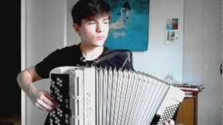 Ik hou van u  Noordkaap  Accordion solo [upl. by Ralyks954]