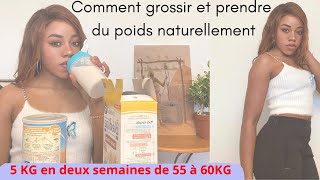 Comment prendre du poids rapidement et naturellement  adultes et petits [upl. by Enrahs]