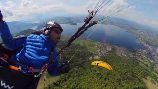 Paragliding Zugerberg and testing Ozone Swift 6 [upl. by Eniamerej421]