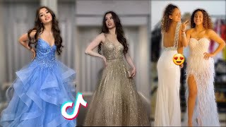 Amazing Prom Dresses Tiktok Compilation 👗 ✨️ [upl. by Ruelu85]