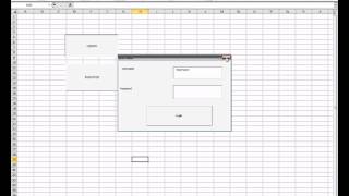 Step 8  Creating an Excel Login and Register form using VBA [upl. by Leina]