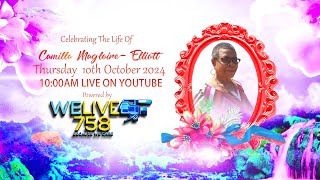 CELEBRATING THE LIFE OF Camilla Magloire Elliott [upl. by Anotyad]