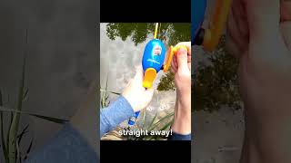 Fishing Tiny Walmart Rod survival survivalchallenge fishing [upl. by Llen]