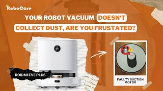 Roidmi Eve Plus Not Collecting Dust  Faulty Vacuum Motor Google [upl. by Yonatan]