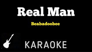 Beabadoobee  Real Man  Karaoke Guitar Instrumental [upl. by Rowe]