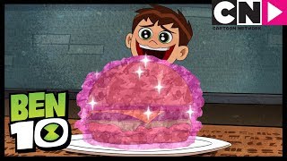 Ben 10 Español  El atrapagritos  Hamburguesa de Azúcar  Cartoon Network [upl. by Bert737]