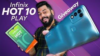 Infinix Hot 10 Play Unboxing And First Impressions  Giveaway ⚡ Helio G35 6000mAh amp More [upl. by Alig]