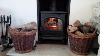 How to use a Wood Burning Stove Superhome59 part 13 [upl. by Ridglee]