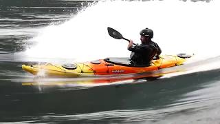 Kayak Surfing the Skookumchuck River WA [upl. by Yurik]